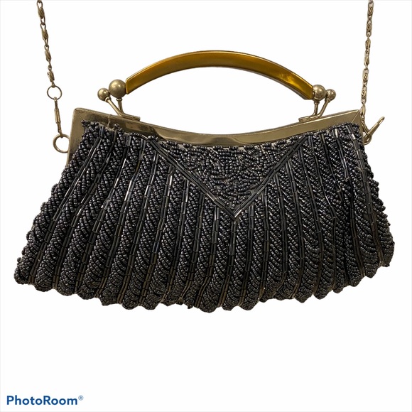 Vintage Beaded Evening Bag - Picture 12 of 16